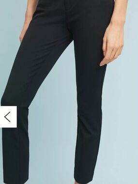 The essential slim by Anthropologie Black Women's cropped pants